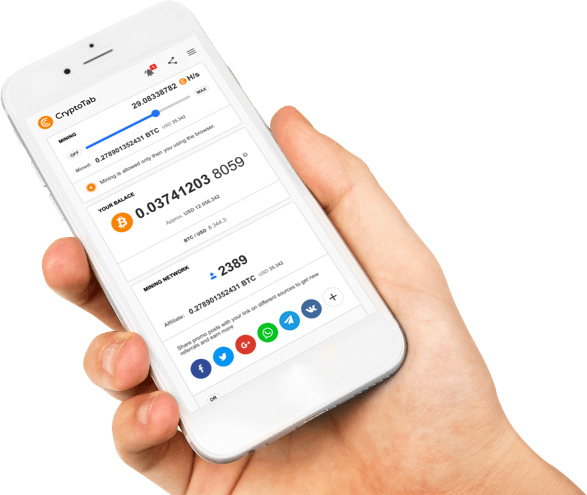 CryptoTab Browser - Easy way for Bitcoin Mining